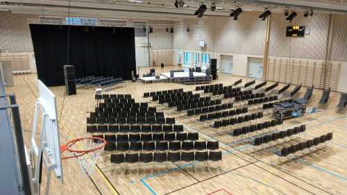 rigget for kulturarrangement